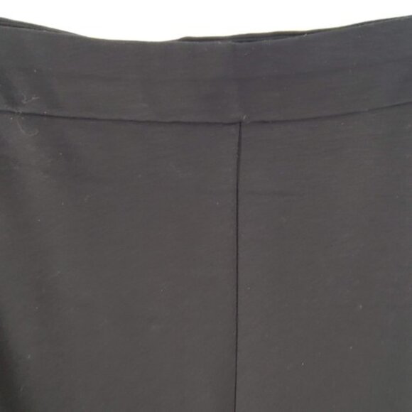 Soft Surrounding Women's Elastic Waist Legging Pant High Rise Solid Black Size L - Picture 2 of 10
